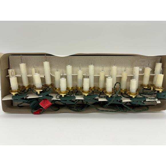 Vintage new old stock Christmas Holidays Twinkling Candles lights - Picture 4 of 6